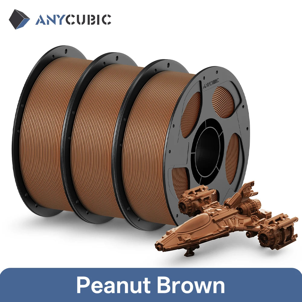 ANYCUBIC 3KG PETG 3D Printer Filament 1.75mm PLA 3D Printer Filament For Kobra FDM 3D Printer Toy Model Printing MateriaL