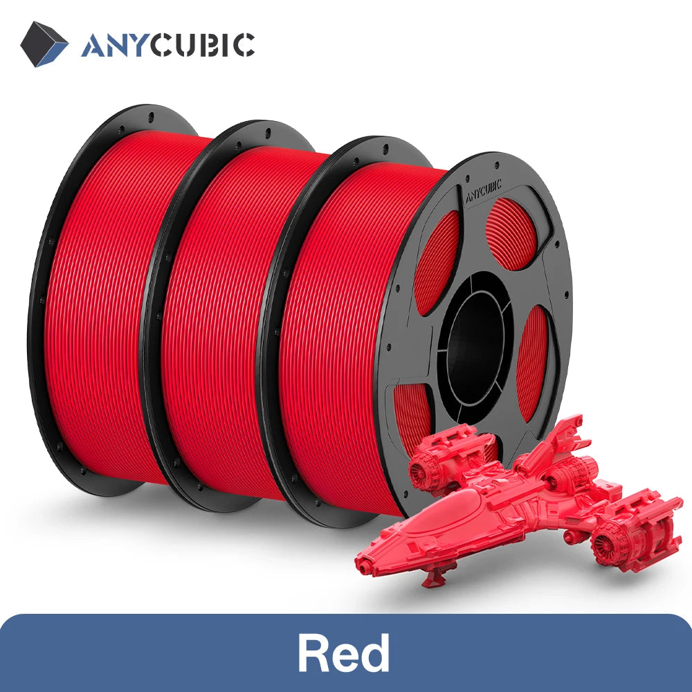 ANYCUBIC 3KG PETG 3D Printer Filament 1.75mm PLA 3D Printer Filament For Kobra FDM 3D Printer Toy Model Printing MateriaL