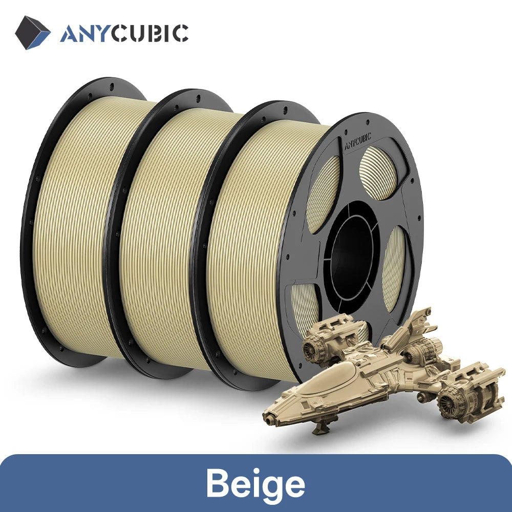 ANYCUBIC 3KG PETG 3D Printer Filament 1.75mm PLA 3D Printer Filament For Kobra FDM 3D Printer Toy Model Printing MateriaL