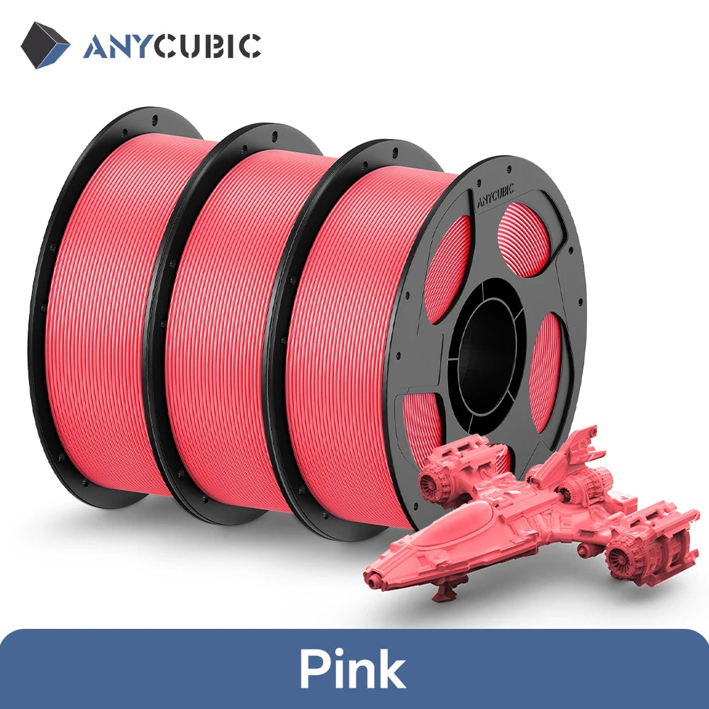 ANYCUBIC 3KG PETG 3D Printer Filament 1.75mm PLA 3D Printer Filament For Kobra FDM 3D Printer Toy Model Printing MateriaL