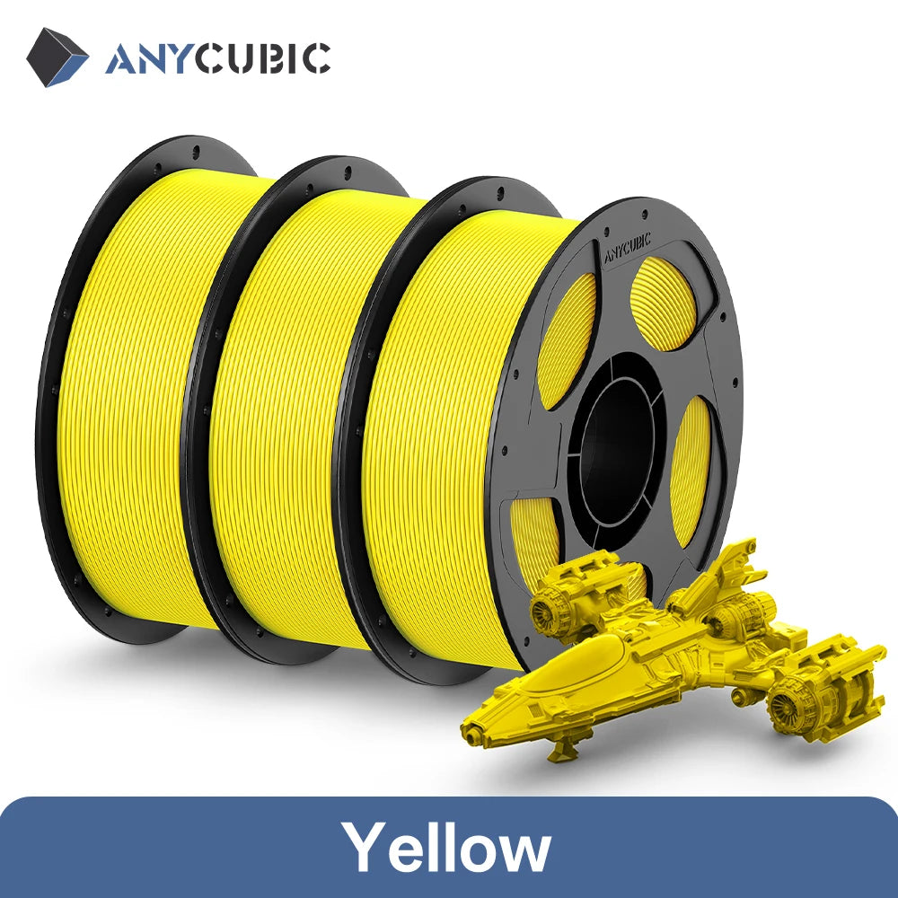 ANYCUBIC 3KG PETG 3D Printer Filament 1.75mm PLA 3D Printer Filament For Kobra FDM 3D Printer Toy Model Printing MateriaL