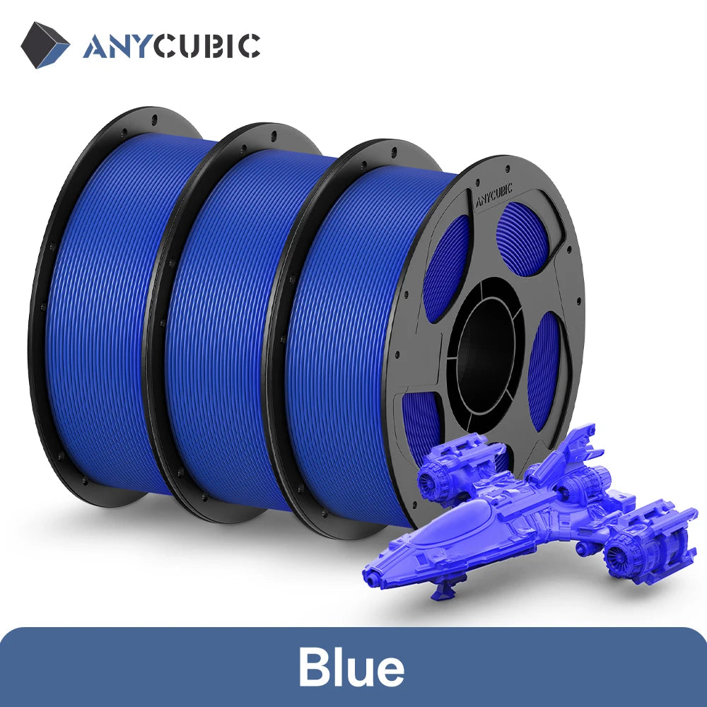 ANYCUBIC 3KG PETG 3D Printer Filament 1.75mm PLA 3D Printer Filament For Kobra FDM 3D Printer Toy Model Printing MateriaL
