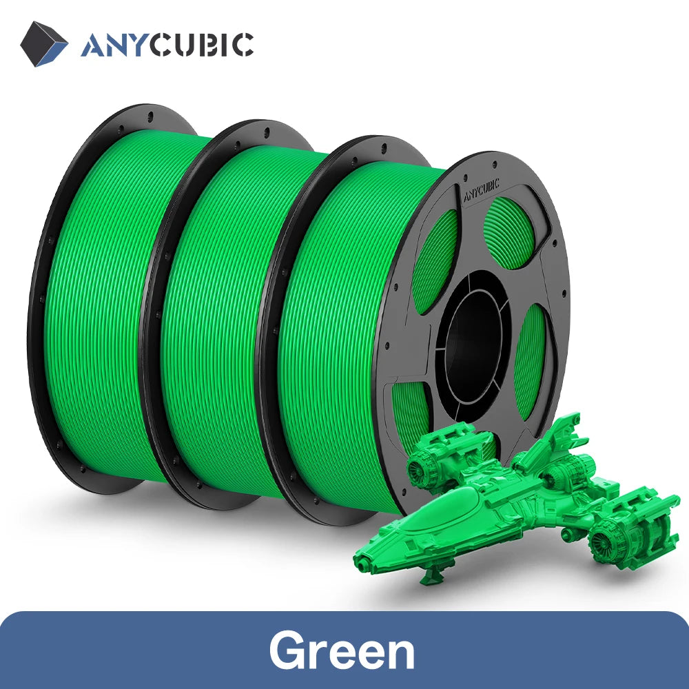 ANYCUBIC 3KG PETG 3D Printer Filament 1.75mm PLA 3D Printer Filament For Kobra FDM 3D Printer Toy Model Printing MateriaL