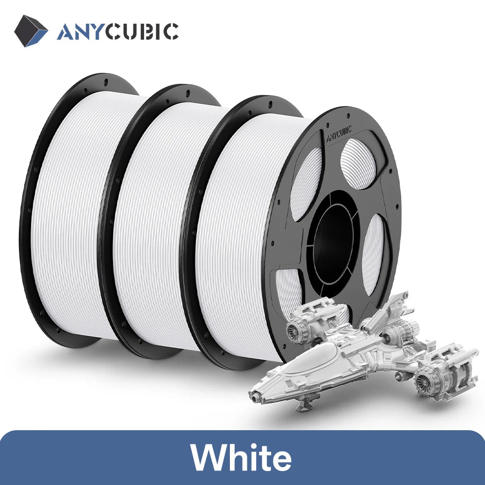 ANYCUBIC 3KG PETG 3D Printer Filament 1.75mm PLA 3D Printer Filament For Kobra FDM 3D Printer Toy Model Printing MateriaL