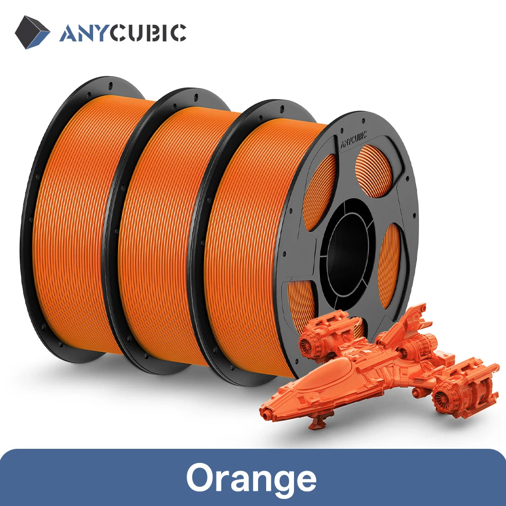 ANYCUBIC 3KG PETG 3D Printer Filament 1.75mm PLA 3D Printer Filament For Kobra FDM 3D Printer Toy Model Printing MateriaL