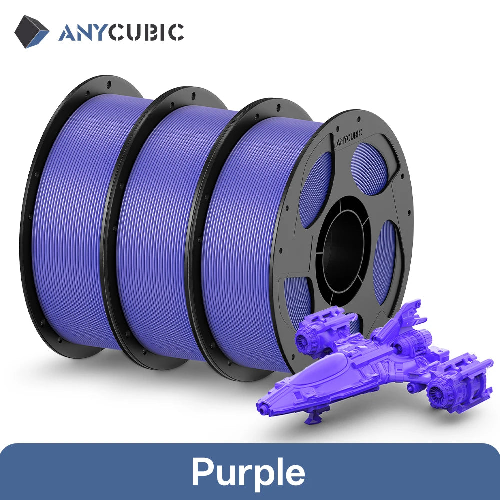ANYCUBIC 3KG PETG 3D Printer Filament 1.75mm PLA 3D Printer Filament For Kobra FDM 3D Printer Toy Model Printing MateriaL