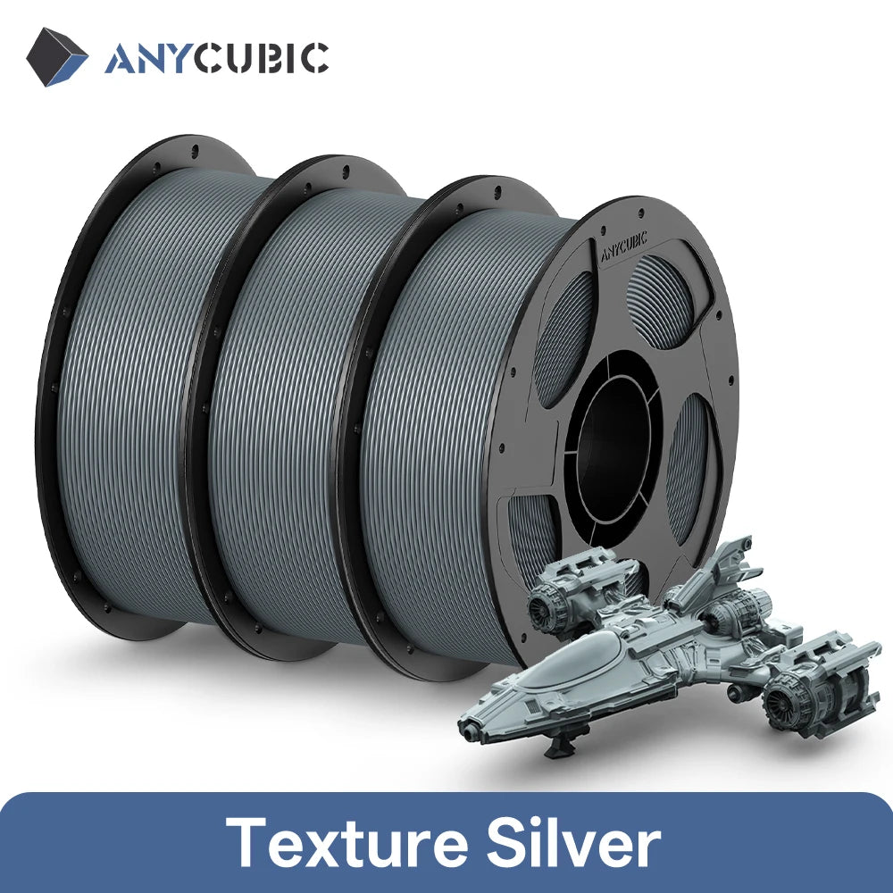 ANYCUBIC 3KG PETG 3D Printer Filament 1.75mm PLA 3D Printer Filament For Kobra FDM 3D Printer Toy Model Printing MateriaL