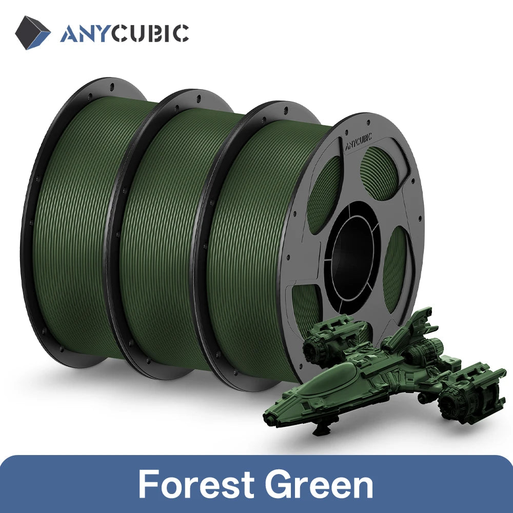 ANYCUBIC 3KG PETG 3D Printer Filament 1.75mm PLA 3D Printer Filament For Kobra FDM 3D Printer Toy Model Printing MateriaL