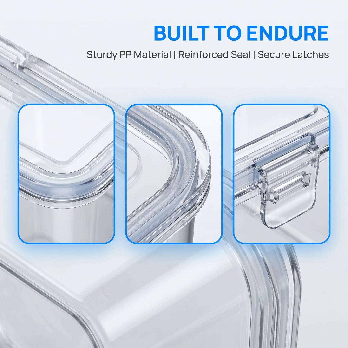 YOOPAI 3D Filament Box Moisture & Dust Proof Easy Access Neat Storage for 3D Filament Classified and Stored