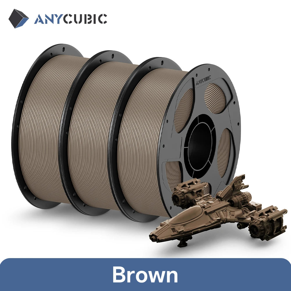 ANYCUBIC 3KG PETG 3D Printer Filament 1.75mm PLA 3D Printer Filament For Kobra FDM 3D Printer Toy Model Printing MateriaL