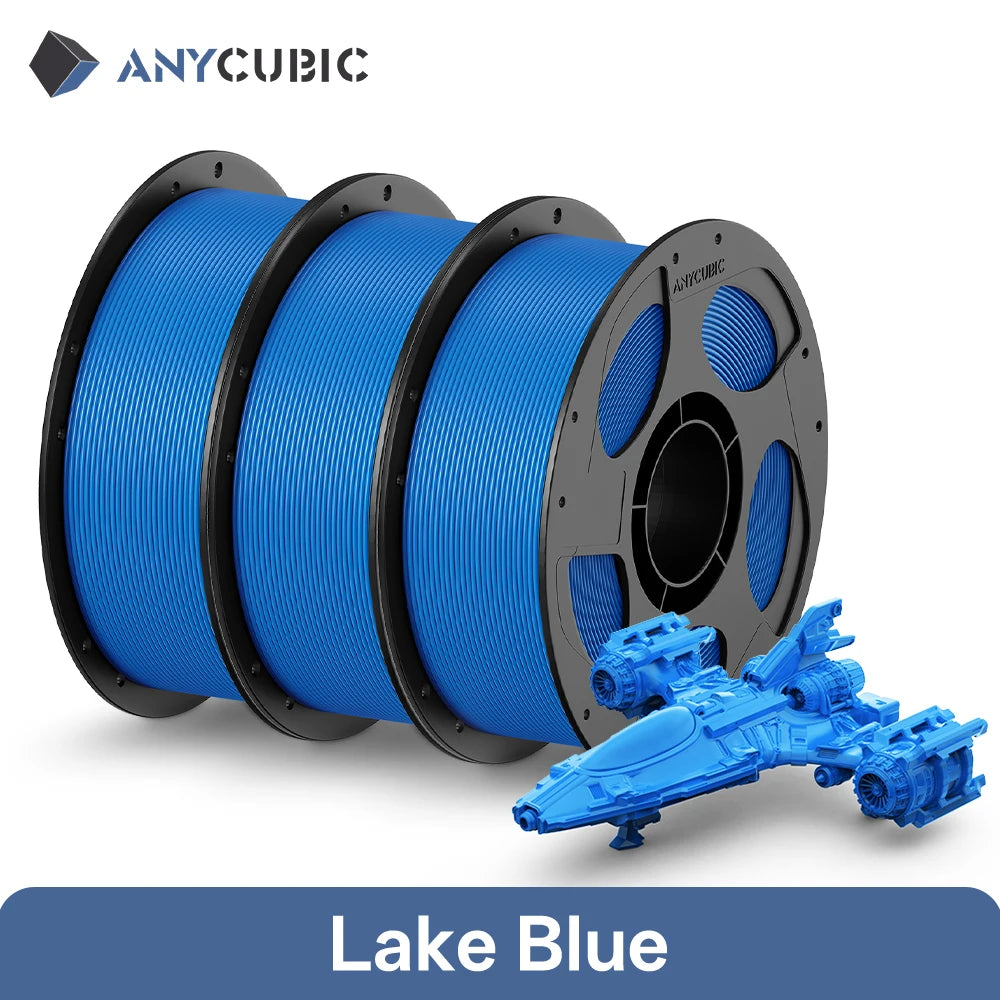 ANYCUBIC 3KG PETG 3D Printer Filament 1.75mm PLA 3D Printer Filament For Kobra FDM 3D Printer Toy Model Printing MateriaL
